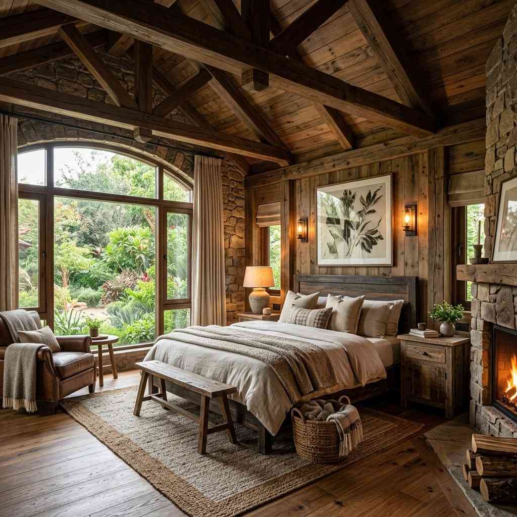 Luxury Hill Cottage Bedroom